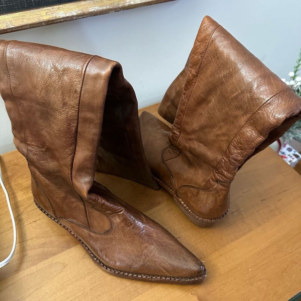 Free People Maggie Over-the-Knee Tailored Boots - Picture 11 of 15